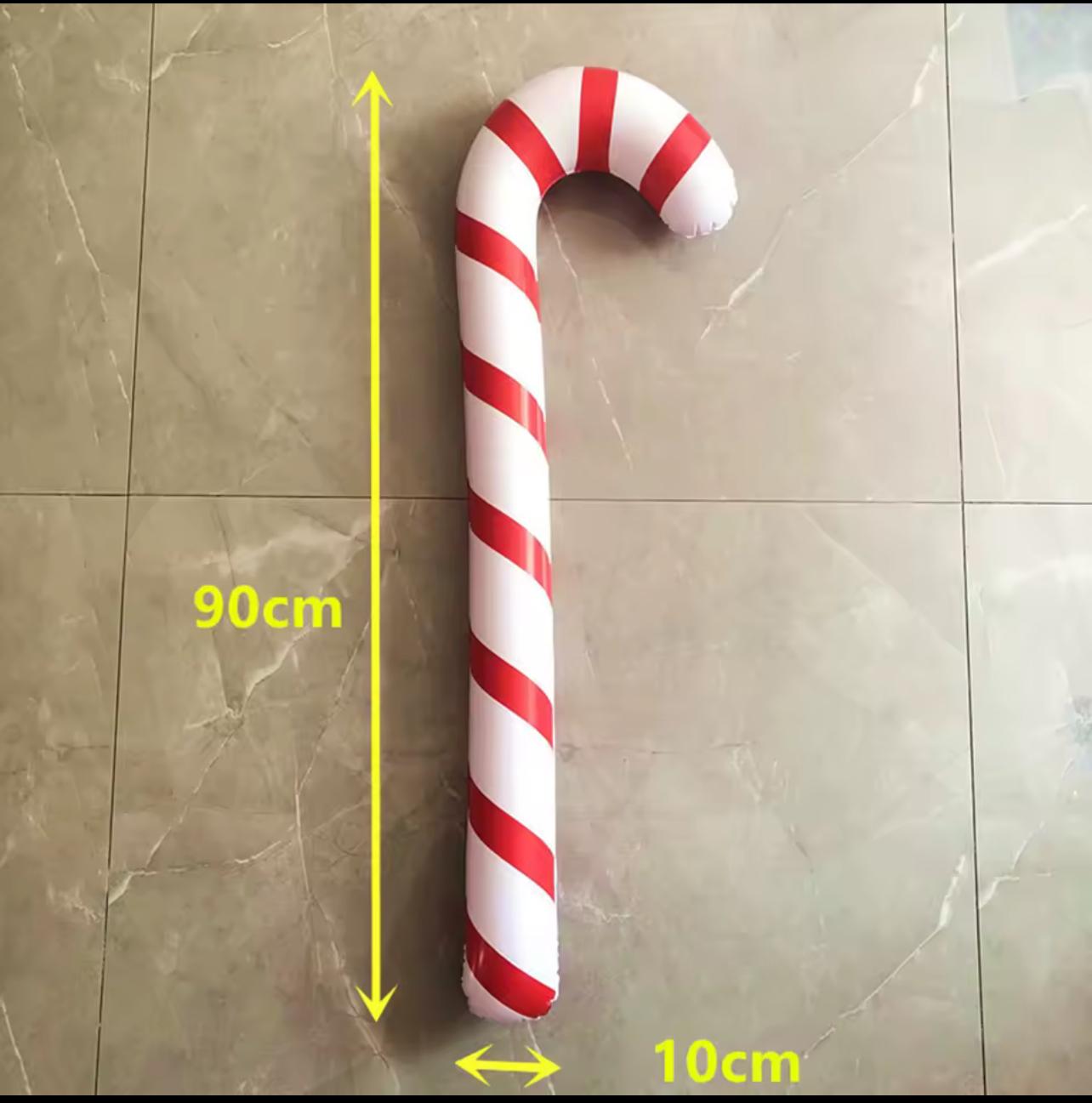 inflatable Christmas cane