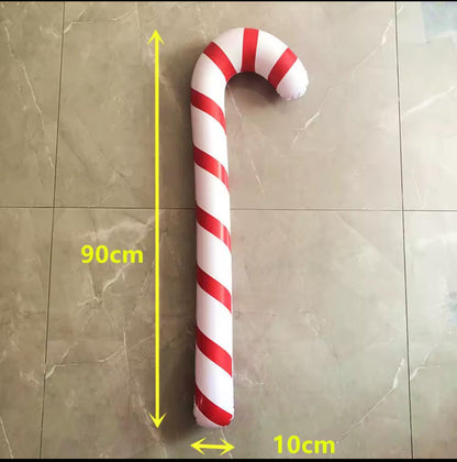 inflatable Christmas cane